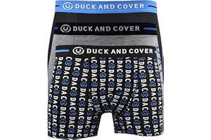 Duck and Cover Bokserki męskie wielopakowane 3-pak bielizna zestaw prezentowy 2 i 3-pak