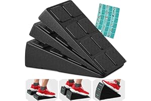 ‎ZOCOSQUAT Squat Wedge – Kniebeugen-Keil-Block 235,9 kg Tragkraft – Schrägbrett für Wadendehnung – Wadendehner, schräges Brett – Yoga-Blöcke