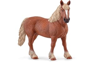 SCHLEICH 13941 figurka do zabawy - Belgijska kuta hodowlana Horse Club, wielokolorowa