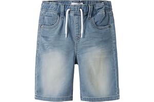 NAME IT Nkmryan Jogger Dnm L Shorts 6300-th Noos Pantalones cortos Niños