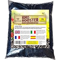 Humusziegel NOVIHUM Hochbeeterde - Booster für Hochbeet - Bodenverbesserer - Konzentrat 1:100, 1 kg