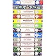 Satya Nag Champa Incense Sticks Variety- Pack (12 Incents, 140+ Sticks) | 100% Original Handrolled Masala | Incense BNG | For Stress Relief, Meditation Decor, Spiritual Decor & Home Fragrance Products
