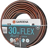 Gardena Comfort FLEX Schlauch 13 mm (1/2 Zoll), 30 m: Formstabiler, flexibler Gartenschlauch mit Power-Grip-Profil, aus hochw
