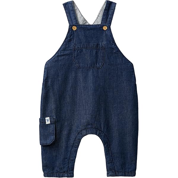 Salopette Denim Leggero United Colors Of Benetton Per Bambine - 100% Lyocell