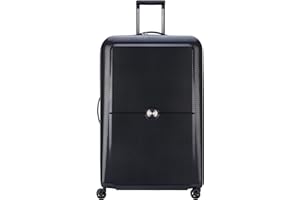 DELSEY PARIS - TURENNE - Valise Grande Taille Rigide - 82x53x29 cm - 110 Litres - XL - Noir