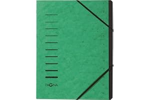 Pagna 40059-03 teczka na dokumenty, 12-częściowy, 1-12, zielona