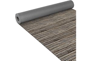 ANRO Küchenläufer Teppich Läufer gewebt Muster Teppichoptik Braun 65x220cm Viele Größen/Muster