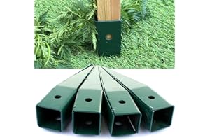 MGD-4GRSP Marko Gardening Garden Arch Ground Spike Pack of 4 Strong 35mm Square Post Ground Feet Trellis