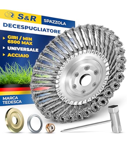 Set Testine Universali Testina Decespugliatore In Alluminio - 2 Pezzi Con 16 Fili, Universale Per Tosaerba Fili Taglio Giardinaggio