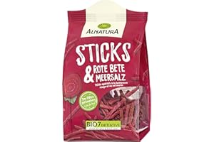 Alnatura Sticks 100g, Rote Beete, Meersalz