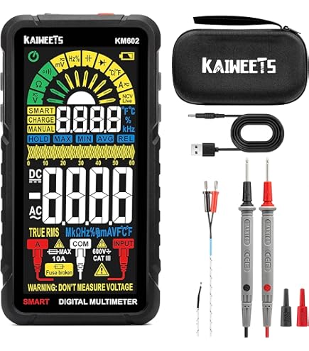 MULTIMETRO DIGITALE WURTH MM 600 TRMS - MULTIM-DGT-TRMS Ref - Foto 2