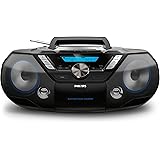 Philips Soundmachine AZB798T/12 CD-Soundmachine (Bluetooth-Musikempfänger, USB Direct, UKW-Tuner, DAB+, 12 Watt) schwarz