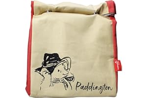 ‎HALF MOON BAY Half Moon Bay Paddington Bear Lunchtasche – Sandwich – Schule Lunchtasche – niedliche Lunchtasche – Hut – Abenteuer von Paddington – Geschenke