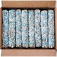 BLUE RIVER SAGE 9" Smudge Sticks Wholesale Bulk - Sustainably Grown for Spiritual Growth & Self Care (12 Bundles)