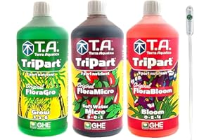 IVORYS-GARDEN GHE General Europe Hydroponics Terra Aquatica T.A. Unité de 1 litre au choix (Soft Water Set)