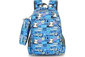 LOVEVO School Backpack for Boys & Girls, Lightweight, Durable & Water Resistant Travel or Sports Bags for Kids Gift Backpack