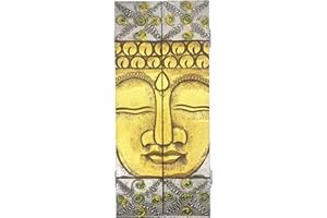 SusggO Cuelga Llaves Pared. Colgador Llaves Pared de Madera Buda. Armario Llaves. Hecho a Mano Artesania. Organizador Llaves. Porta Llaves. Llavero Decoracion Hogar Caja para Llaves (Caja Plateada)