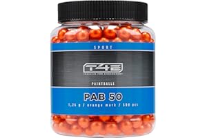 Umarex Paintball Gaming Pellets Sport PAB .50 Orange 500 T4E Ammo
