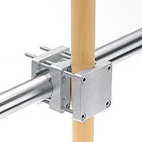 Sonnenschirmhalter Balkongeländer – Sunnysquare, der Praktische – Sonnenschirmständer Balkon aus Aluminium für Schirme…