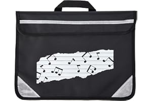 Mapac MP11310-BK Duo Music Bag with Motif - Black