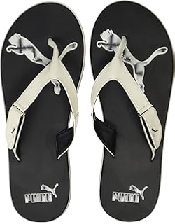 puma breeze grey slippers