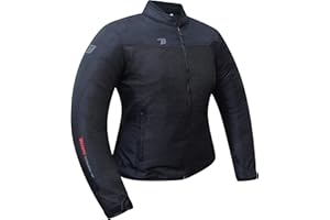 DEGEND SMART LADY | Chaqueta Moto para Mujer Resistente al Calor [ Verano ] con Protectores Removibles | Homologada