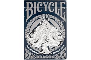 Bicycle - Jeu de 54 cartes à jouer - Collection Ultimates - Dragon - Tours de magie - A partir de 6 ans