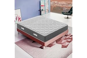 MATERASSI E DOGHE Materassiedoghe - Materasso Memory | Alto 20 25 30 cm | Ortopedico Medio Rigido | Sistema di Alleviamento dei Punti di Pressione (Altezza 30 cm, 140x200 cm)