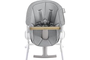 BEABA Béaba - High Chair Cushion up & Down, Grey