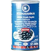 Marmarabirlik Doğal Siyah Zeytin Salamura, XS, 800g
