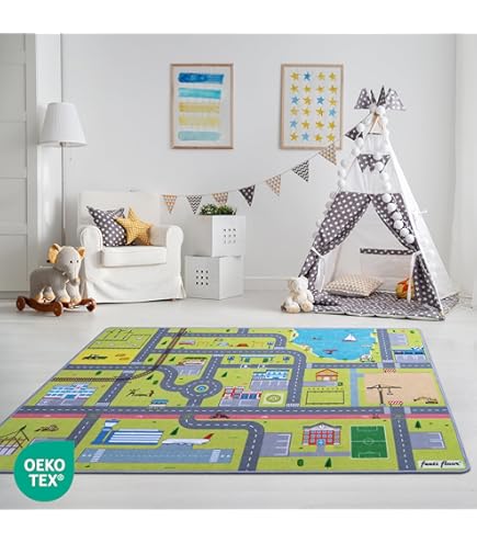 Stijlvolle én speelse kindertapijten van Little Olly
