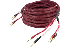 Dynavox 207299 Perfect Sound kabel głośnikowy, 2 x 5 m, czarny