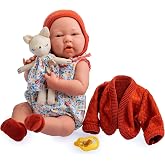 JC Toys - Nature Collection | Original La Newborn | Anatomically Correct Real Girl Baby Doll Gift Set | 15" All-Vinyl | Made 