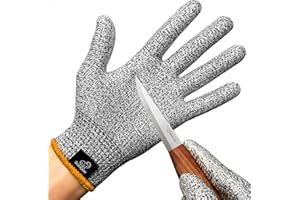 BeaverCraft Rękawice CRG odporne na przecięcia do rzeźbienia drewna poziomu 5