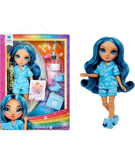 Rainbow High Littles - Indigo Bailey - Petite Poupée Mannequin Articulée - Poupée Violette de 14 cm avec Sac à Main et Renard Magique - Convient aux Enfants et aux Collectionneurs | Votre wishlist sur