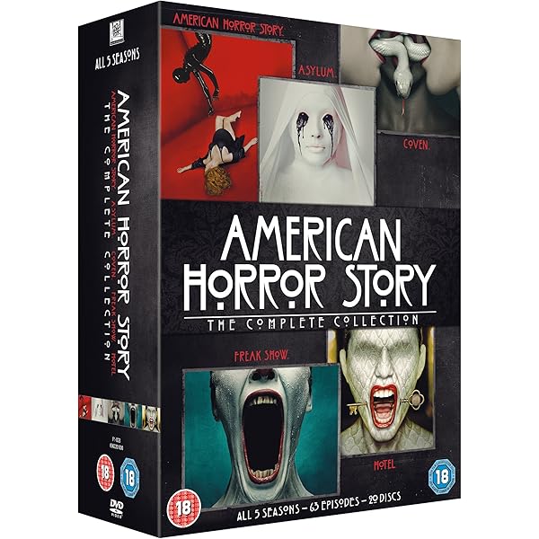 AMERICAN HORROR STORY シーズン1-6 DVD 【海外版】 Amazon.co.jp | American Horror Story: The Complete Series Seasons