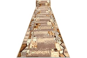 RUGSX Alfombra de Pasillo BCF SZLACZEK Beige 80x110 cm