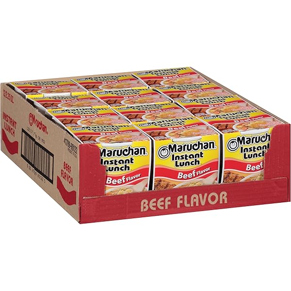 Maruchan Instant Lunch Hot and Spicy Flavour with Shrimp Ramen