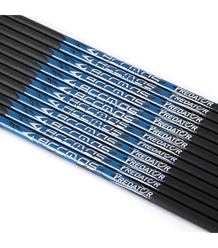 AMEYXGS 31 Pouces Flèches En Carbone ID 4.2mm Flèches De Chasse 700 800