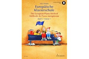 Fritz emonts : methode de piano europeenne 1: Klavier. Ausgabe mit Online-Audiodatei