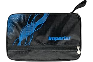 ‎IMPERIAL Imperial Tischtennis Schlägerhülle ITT | Einzelschlägerhülle mit separater Fronttasche für Zubehör