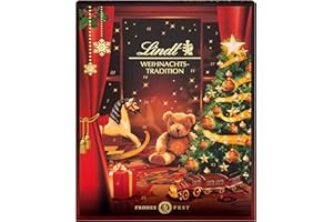 Lindt Calendrier de l'Avent 2022 - 253 g - Chocolat pour la période de Noël - Cadeau de chocolat