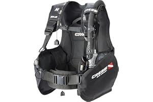 Cressi Solid Bcd Dive Center Edition Chaleco de Buceo, Negro, Unisex