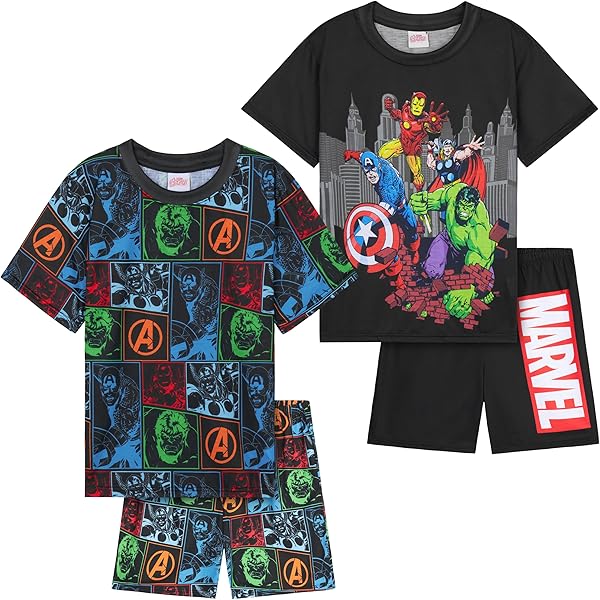 Jongens, ik maak geen ruzie Ik leg gewoon uit waarom ik gelijk heb, korte katoenen pyjama, Zwart, 10-11 jaar