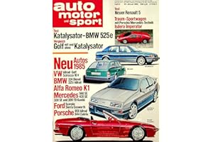 DAS GEBURTSTAGSGESCHENK HISTORISCHE ZEITSCHRIFTEN Echte, historische Zeitschrift von 1985 - Garantiert 40 Jahre alt - Personalisiertes Geschenk 40. Geburtstag Mann - Original aus Jahr 1985 - Die Geschenkidee für Männer - Auto Motor Sport 02/1985