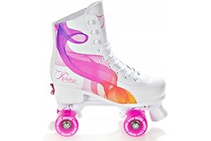 RAVEN Pattini a rotelle Roller Skates per bambini, adulti, ragazze e donne regolabili