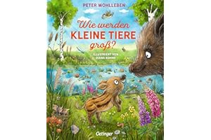 Wie werden kleine Tiere groß?: Süß illustriertes Pappbilderbuch für Kinder ab 2 Jahren mit einer spannenden Entdeckungsreise in die Welt der Tierkinder (Fritzi Wildschwein)