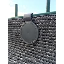 Brise-Vue Haute Densité 1x10m - Gris 300g/m² - Occultation 95% - Polyéthylène Renforcé - Pro