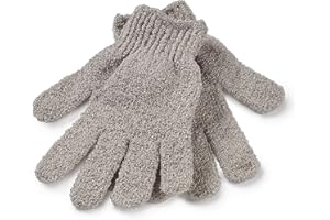 ‎MANICARE Manicare Peeling-Handschuhe für Dusche und Bad – wiederverwendbar, sanftes Körperpeeling, Durchblutung anregen, glattere Haut am ganzen Körper