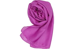 MAPIMANIA - Stola Elegante Donna Color per Cerimonia e Matrimonio, Scialle coprispalle estivo in raso 180x80, Sciarpa Copri spalle per abito